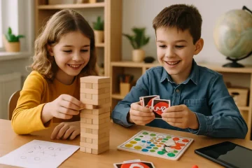 Creatieve en uitdagende spelletjes voor achtjarige kinderen thuis en op school