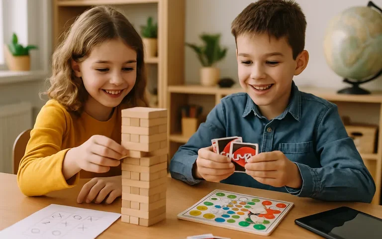 Creatieve en uitdagende spelletjes voor achtjarige kinderen thuis en op school