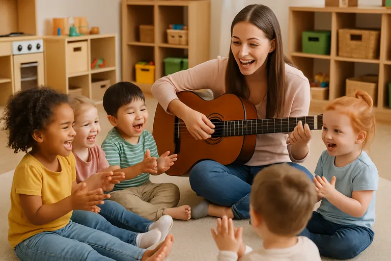 De kracht van kinderliedjes in het kinderdagverblijf