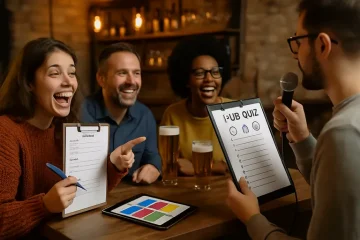 Maak je pubquiz onvergetelijk met slimme vragen en verrassende rondes