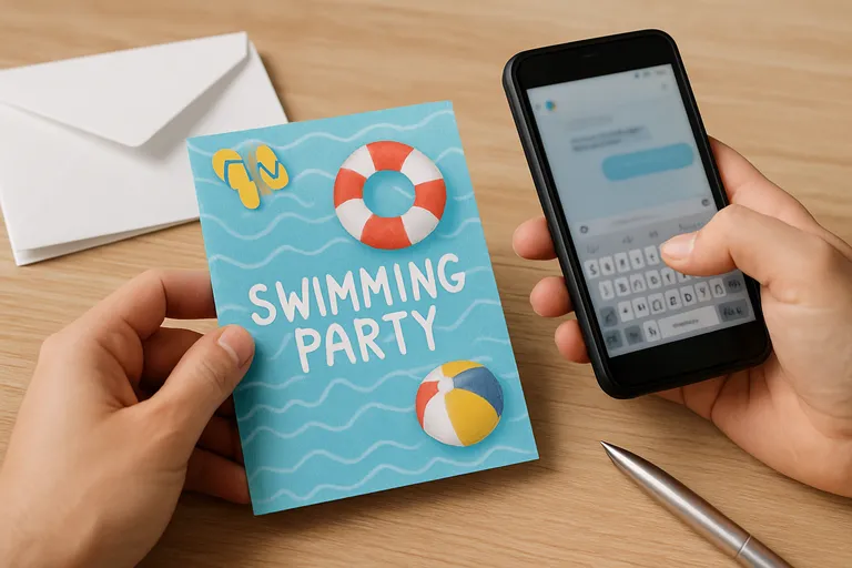 Versturen en opvolgen van je zwemfeestje uitnodiging