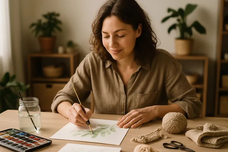 Creatief en ontspannend bezig zijn