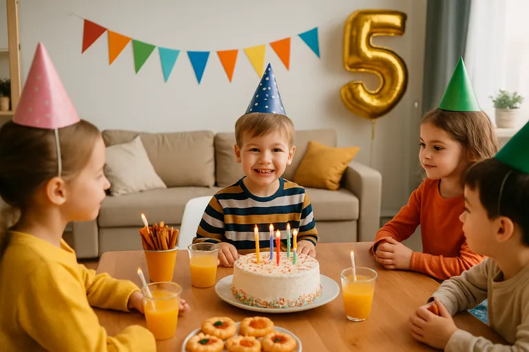 Kinderfeestje thuis 5 jaar: draaiboek en voorbereiding