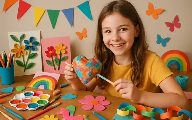 Knutselen met kleur en lef: originele knutselideeën voor meiden in de bovenbouw