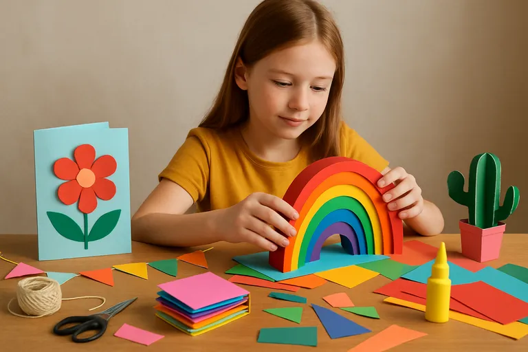 Knutselen met papier en karton