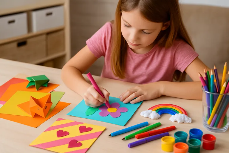 Leuke knutselideeën voor meiden per leeftijd en niveau