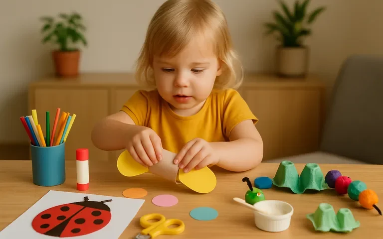 Maak van alledaagse spullen vrolijke peuterknutsels die weinig rommel geven