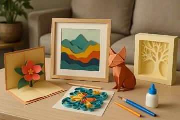 Ontspan en verrijk je interieur met creatieve papierkunst voor volwassenen