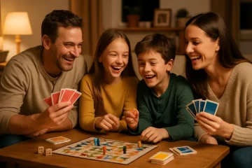 Samen lachen en winnen: de leukste familiespellen voor een knusse avond thuis