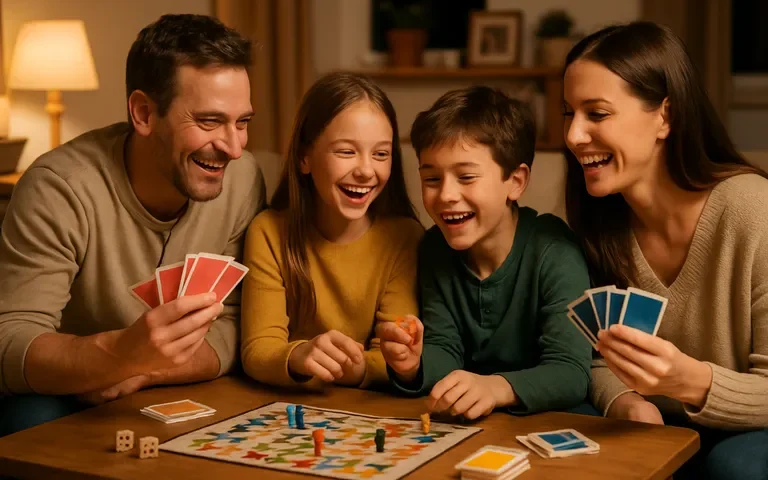 Samen lachen en winnen: de leukste familiespellen voor een knusse avond thuis