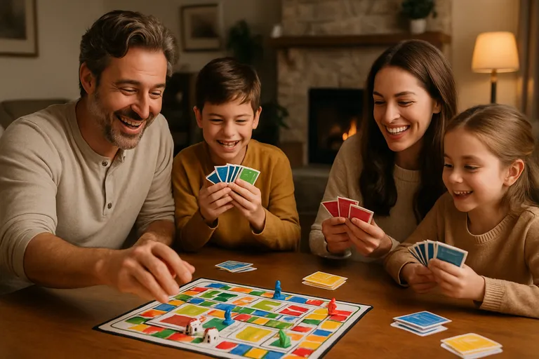 Soorten familie spellen en familie bordspellen