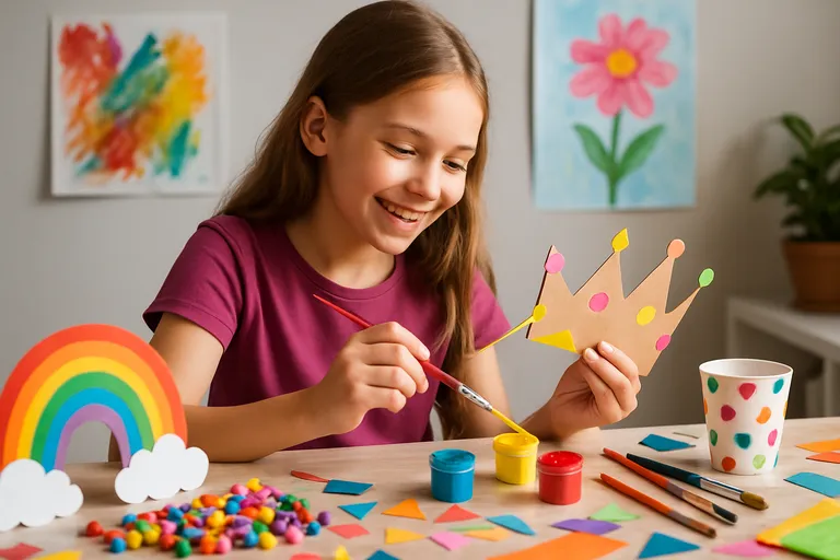 Waarom knutselen zo goed past bij meiden van 8 tot 12 jaar