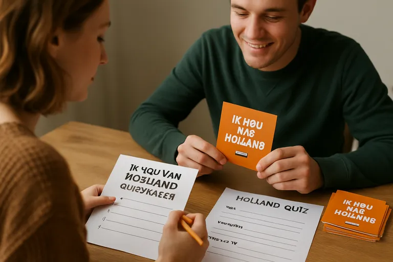 Zelf ik hou van holland quizvragen maken en spelen